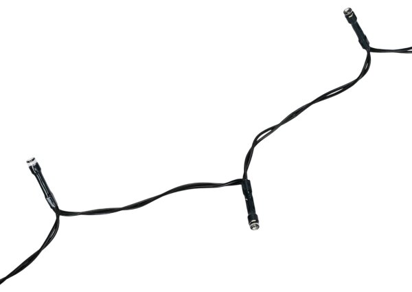 Aigostar - LED димируема външна гирлянда със сензор 100xLED/3xAA 12m топла бяла + дистанционно управление