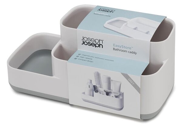 Бяла универсална стойка за баня EasyStore Caddy - Joseph Joseph