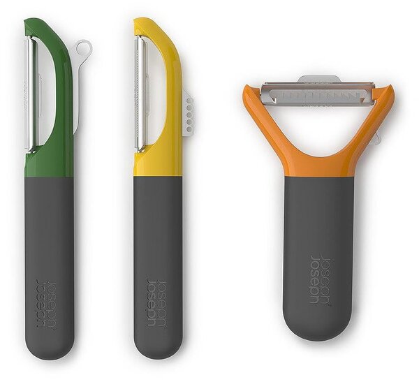 Тъмнозелена стъргалка за многократно почистване на кожи Multi-Peel™ - Joseph Joseph