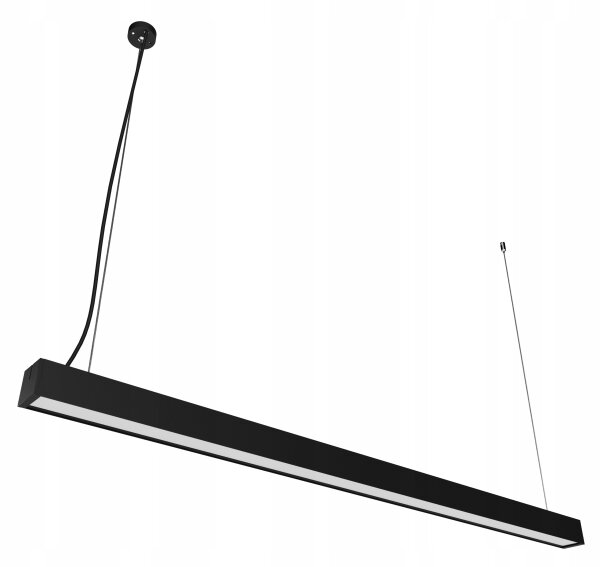 LED полилей на кабел LED/44W/230V 6000K 120 см черен