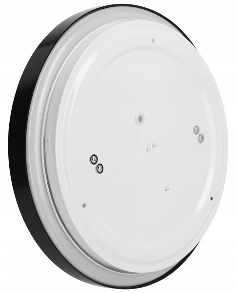 Таванно осветително тяло 2xE27/40W/230V Ø 29,5 см черно