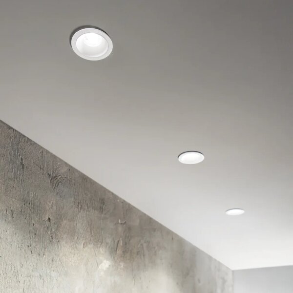 Ideal Lux - LED вградено таванно осветително тяло GAME TRIM LED/11W/230V Ø 8,5 см IP40 бяло