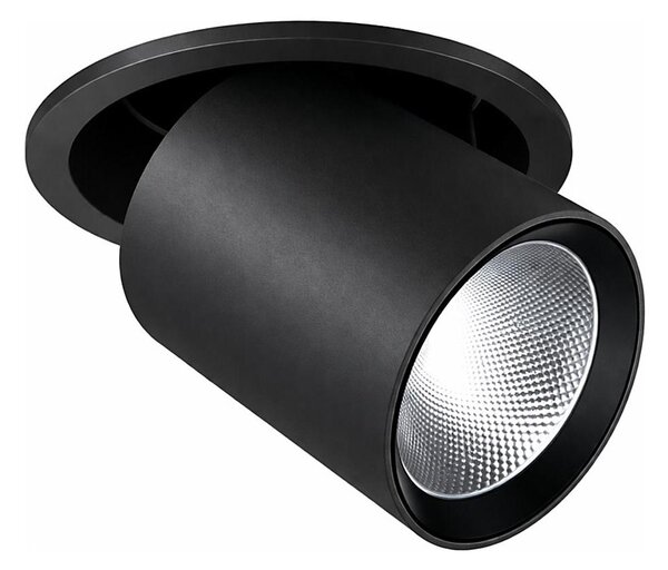 Ideal Lux - LED вградено точково осветително тяло NOVA LED/20W/230V Ø 15,4 см черно
