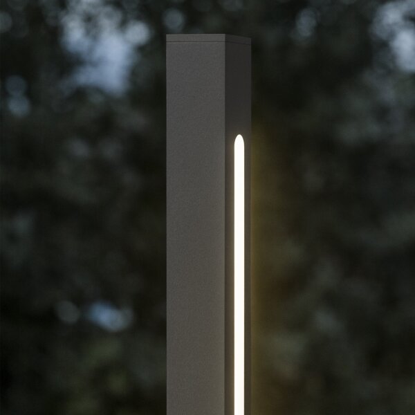 Ideal Lux - външна LED лампа JEDI LED/7W/230V 40 см CRI 90 IP65 антрацит