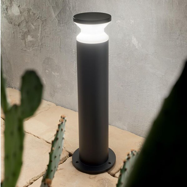 Ideal Lux - Външна лампа TORRE 1xE27/15W/230V 60 cm IP65 черна