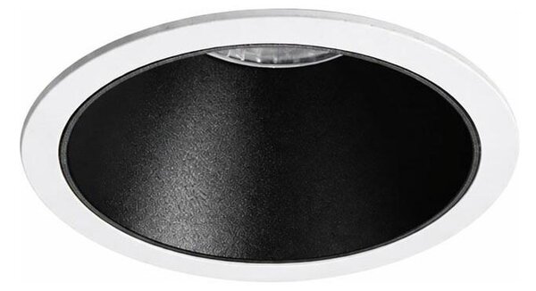 Ideal Lux - LED вградено осветително тяло GAME TRIM LED/11W/230V Ø 8,5 см IP40 черно/бяло