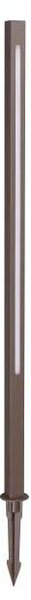 Ideal Lux - LED външна лампа JEDI LED/12W/230V 80 см CRI 90 IP65 кафява