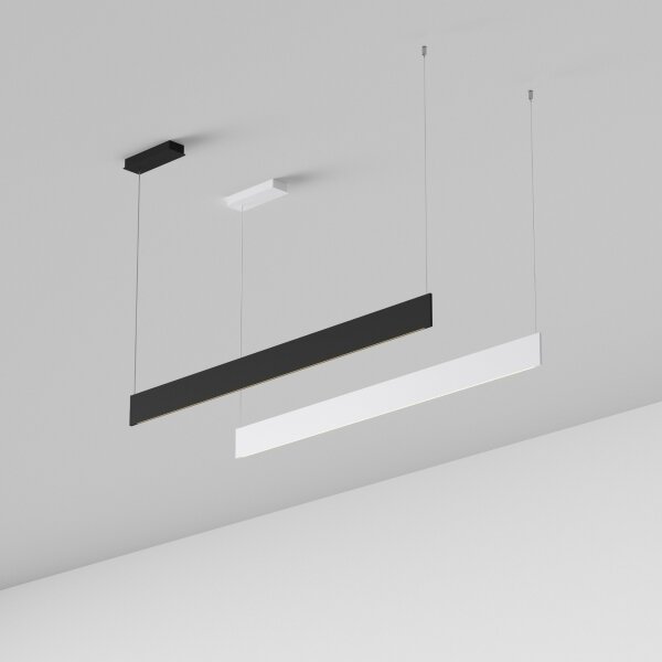 Ideal Lux - LED полилей на кабел STEEL LED/24W/230V 3000K CRI 90 120 cm черен