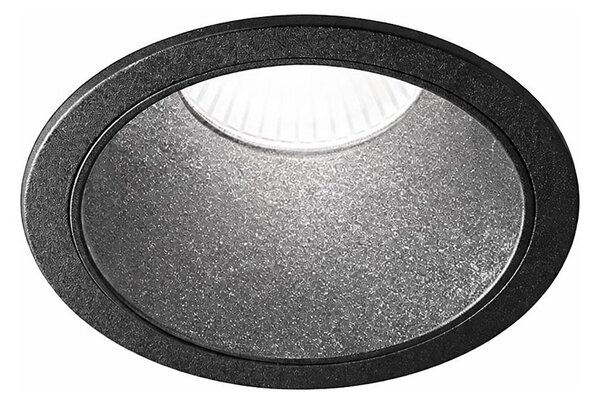Ideal Lux - LED вграден таванен осветител GAME TRIM LED/11W/230V Ø 8,5 см IP40 черен