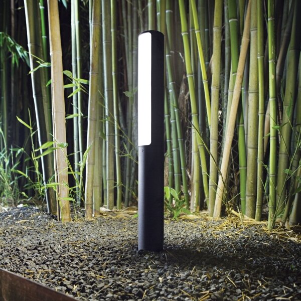 Ideal Lux - LED външна лампа ETERE LED/9,5W/230V 60 cm CRI 90 IP44 антрацит