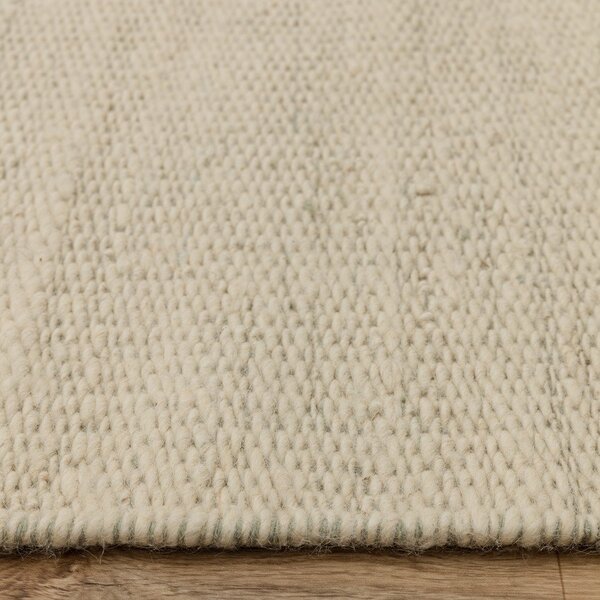 Кремав/светлозелен ръчно изработен вълнен килим 160x230 cm Lima Sage – Asiatic Carpets