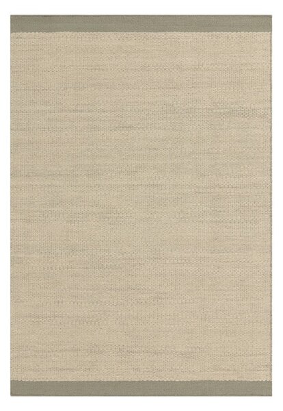 Кремав/светлозелен ръчно изработен вълнен килим 160x230 cm Lima Sage – Asiatic Carpets