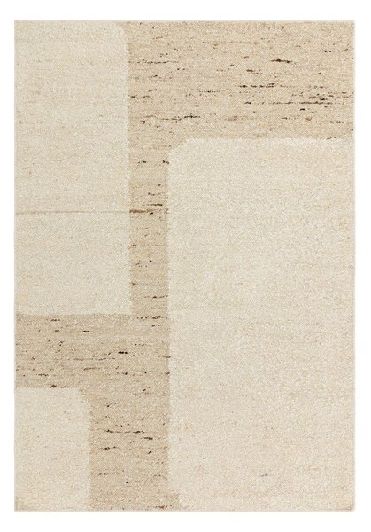 Бежов двустранен ръчно изработен вълнен килим 120x170 cm Napa Tumbla – Asiatic Carpets