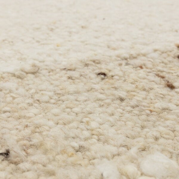 Бежов двустранен ръчно изработен вълнен килим 120x170 cm Napa Tumbla – Asiatic Carpets