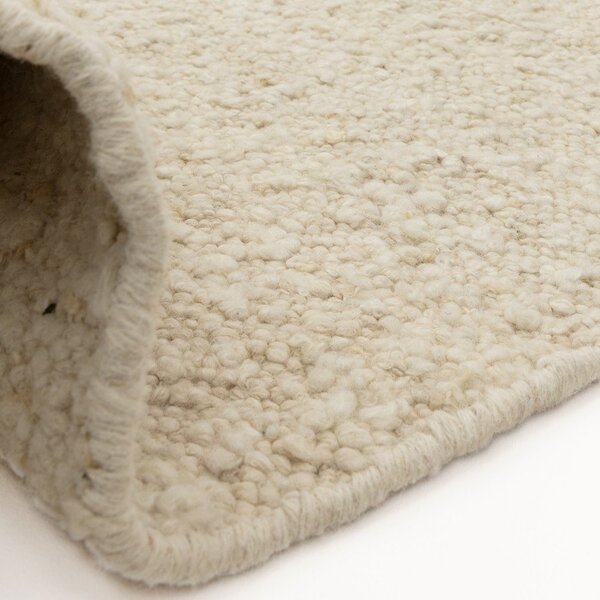 Бежов двустранен ръчно изработен вълнен килим 120x170 cm Napa Tumbla – Asiatic Carpets
