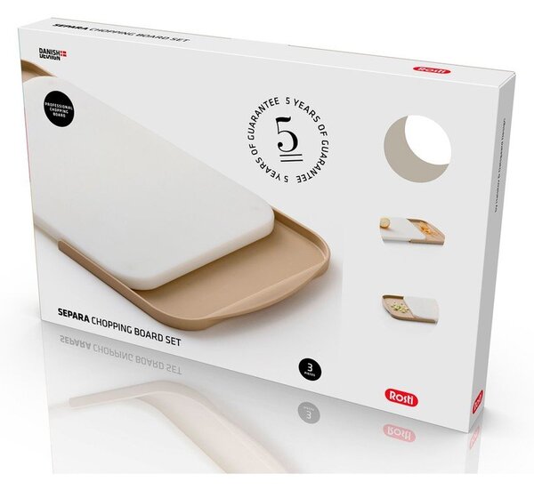 Пластмасова дъска за рязане 40 x 27 cm Separa – Rosti