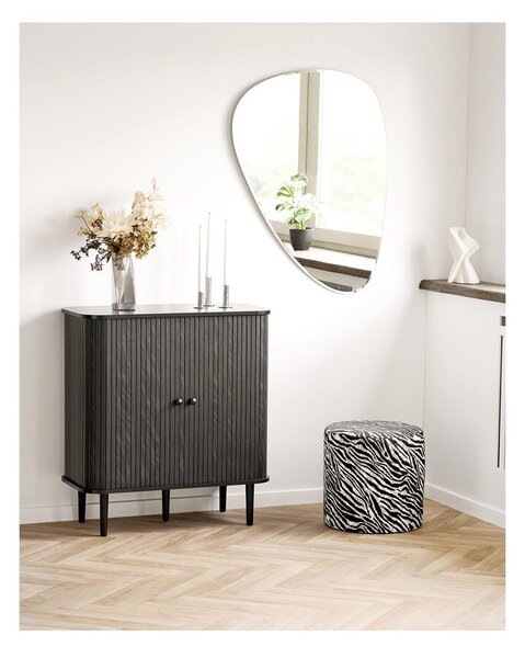 Стоманена ваза в сребрист цвят (височина 23 cm) – House Nordic