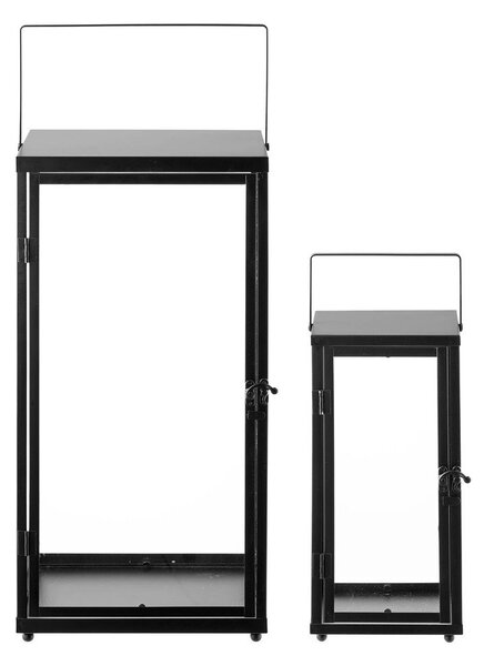 Стъклен фенер 2 бр. (височина 50 cm) Ibra – House Nordic