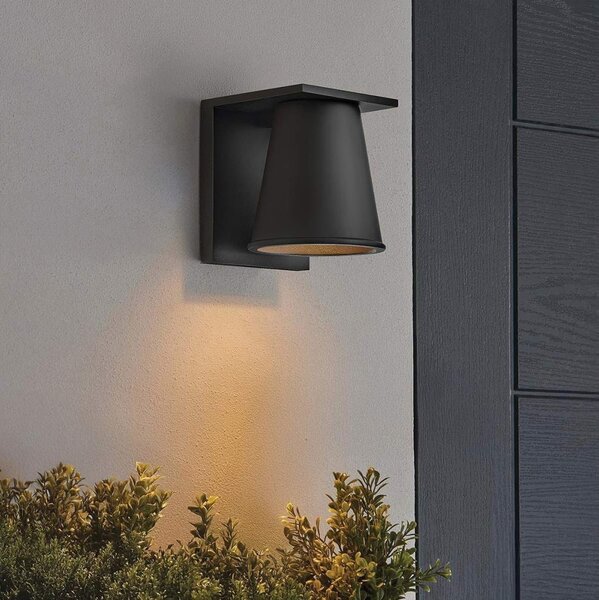 Hinkley HK-HANS-S-BLK -LED Екстериорен аплик HANS 1xGU10/8W/230V IP44