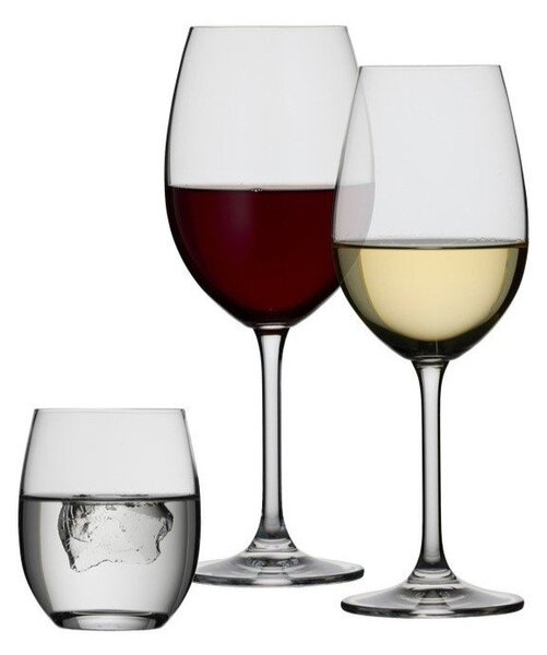 Кристални чаши в комплект 18 бр. за вино Juval – Lyngby Glas