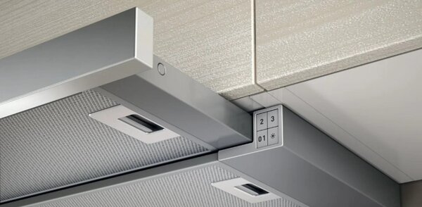 Абсорбатор за вграждане Elica Elite 14 Lux GRIX 60, 121 W, 60 см, Клас D, 304 м3/ч, LED осветление, Инокс