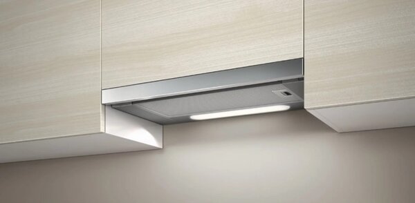 Абсорбатор за вграждане Elica Elite 14 Lux GRIX 60, 121 W, 60 см, Клас D, 304 м3/ч, LED осветление, Инокс