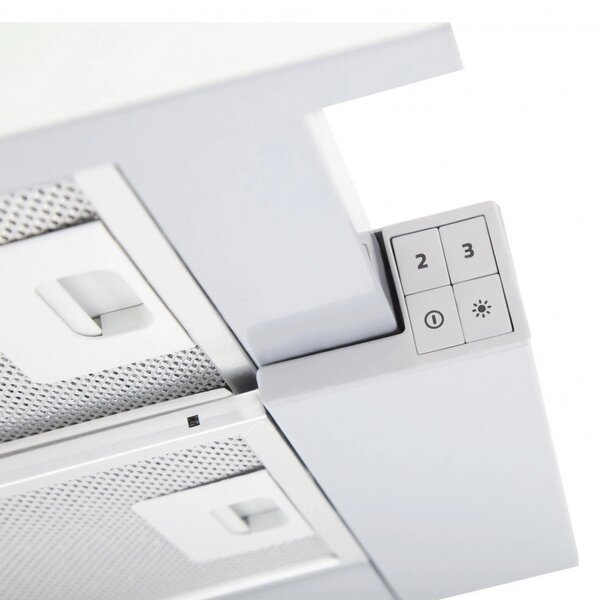 Абсорбатор за вграждане Elica Elite 14 Lux GRVTWH 60, 121 W, 60 см, Клас D, 304 м3/ч, LED осветление, Сив/Бял