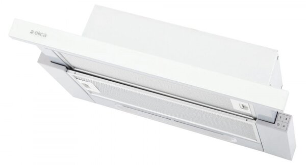 Абсорбатор за вграждане Elica Elite 14 Lux GRVTWH 60, 121 W, 60 см, Клас D, 304 м3/ч, LED осветление, Сив/Бял