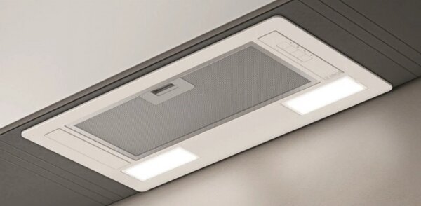 Абсорбатор за вграждане Elica Era C WH 52, 146 W, 52 см, Клас D, 368 м3/ч, LED осветление, Бял