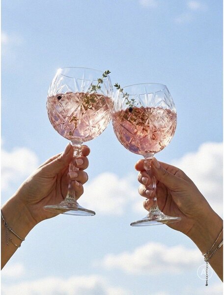Кристални чаши в комплект 4 бр. за джин 650 ml Melodia – Lyngby Glas