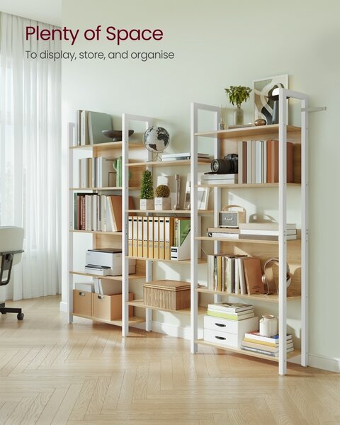 Библиотека Barnet Alb 158x24x166 см