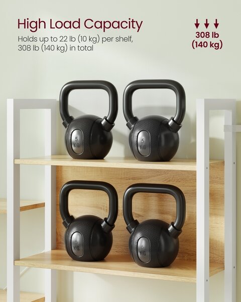 Библиотека Barnet Alb 158x24x166 см