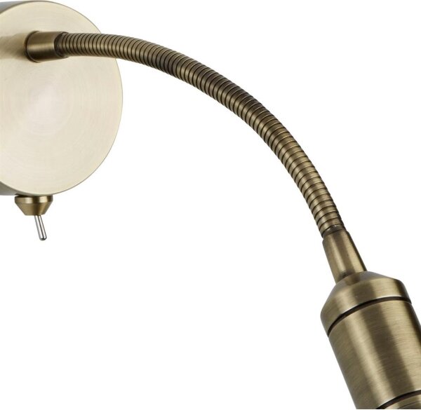 Searchlight 2256AB - LED Гъвкав малко лампа ADJU LED/1W/230V