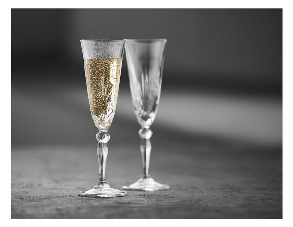 Кристални чаши в комплект 4 бр. за сект 160 ml Melodia – Lyngby Glas