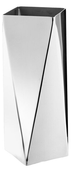Стоманена ваза в сребрист цвят (височина 23 cm) – House Nordic