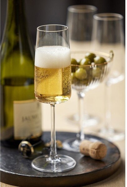 Кристални чаши в комплект 4 бр. за сект 300 ml Zero – Lyngby Glas