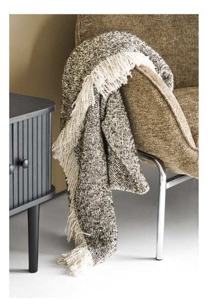 Кафяво/бежово одеяло 130x180 cm Sira – House Nordic