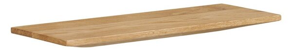 Стенен рафт от масивен дъб в светло естествен цвят 42,5 cm Calcata – House Nordic