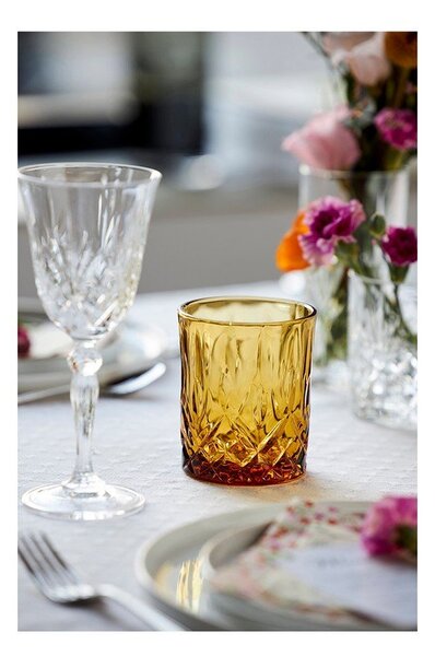 Кристални чаши в комплект 4 бр. за вино 210 ml Melodia – Lyngby Glas