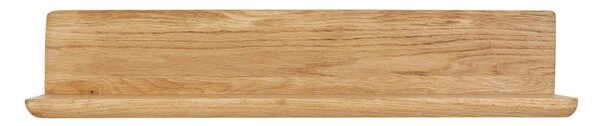 Стенен рафт от масивен дъб в светло естествен цвят 60 cm Salina – House Nordic