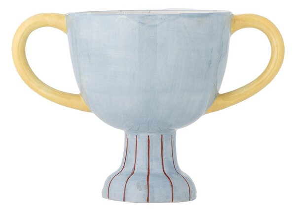 Керамично ръчно рисувано покритие за кашпа Trophy – Bloomingville Mini