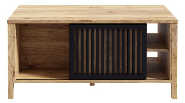 Холна маса TWELVE с ламели 105x65 см, дъб Маувела