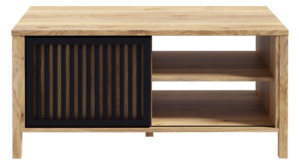 Холна маса TWELVE с ламели 105x65 см, дъб Маувела