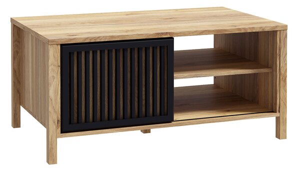 Холна маса TWELVE с ламели 105x65 см, дъб Маувела