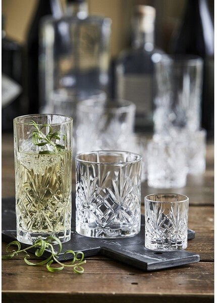 Кристални стъклени чаши в комплект 6 бр. за коктейли 360 ml Melodia – Lyngby Glas
