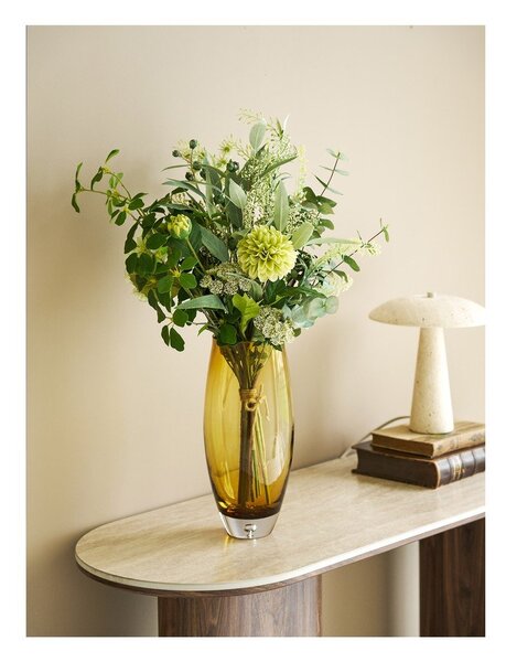 Оранжева стъклена ваза (височина 32 cm) – House Nordic