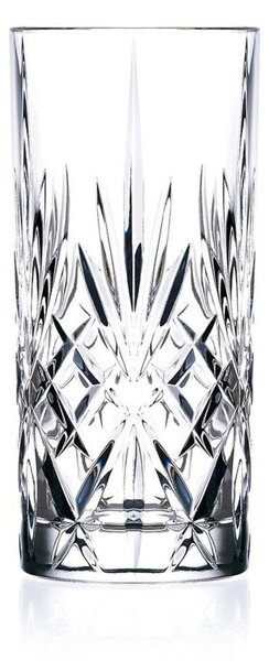 Кристални стъклени чаши в комплект 6 бр. за коктейли 360 ml Melodia – Lyngby Glas