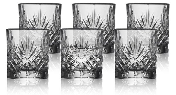 Кристални стъклени чаши в комплект 6 бр. за шотове 80 ml Melodia – Lyngby Glas