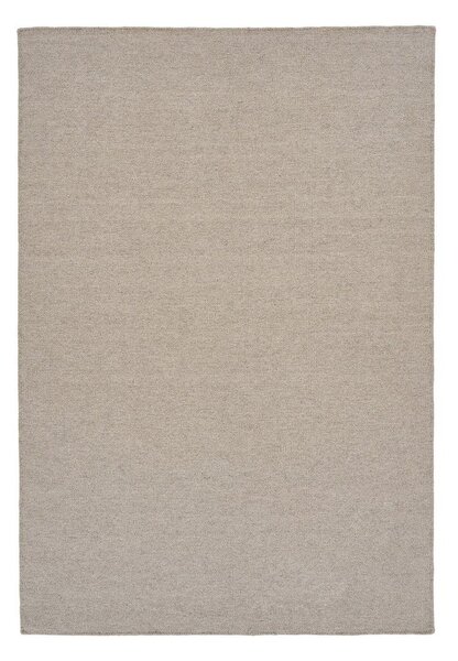 Кафяво-сив килим със смес от вълна 160x230 cm Nila – House Nordic