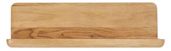 Стенен рафт от масивен дъб в светло естествен цвят 40 cm Salina – House Nordic